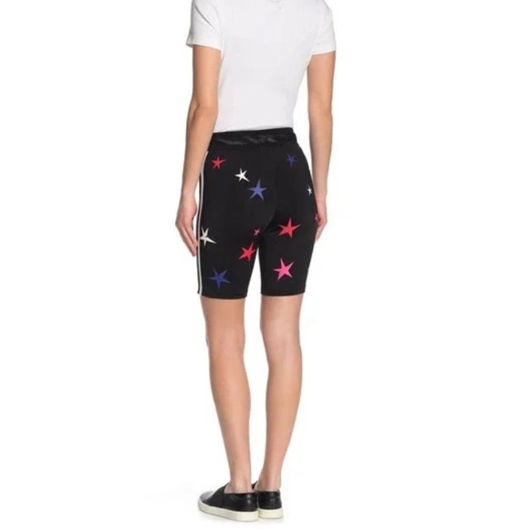 Pam and Gela Star Print Biker Shorts Size M - Picture 3 of 10